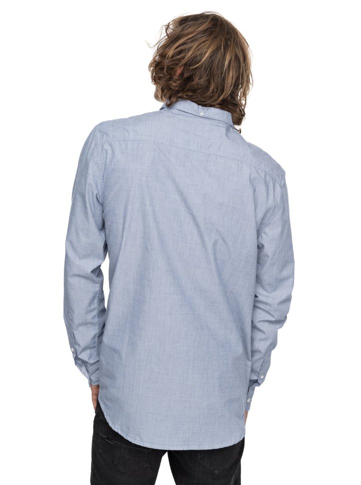 Рубашка мужская QUIKSILVER Valleygroovels M Vintage Indigo фото 3