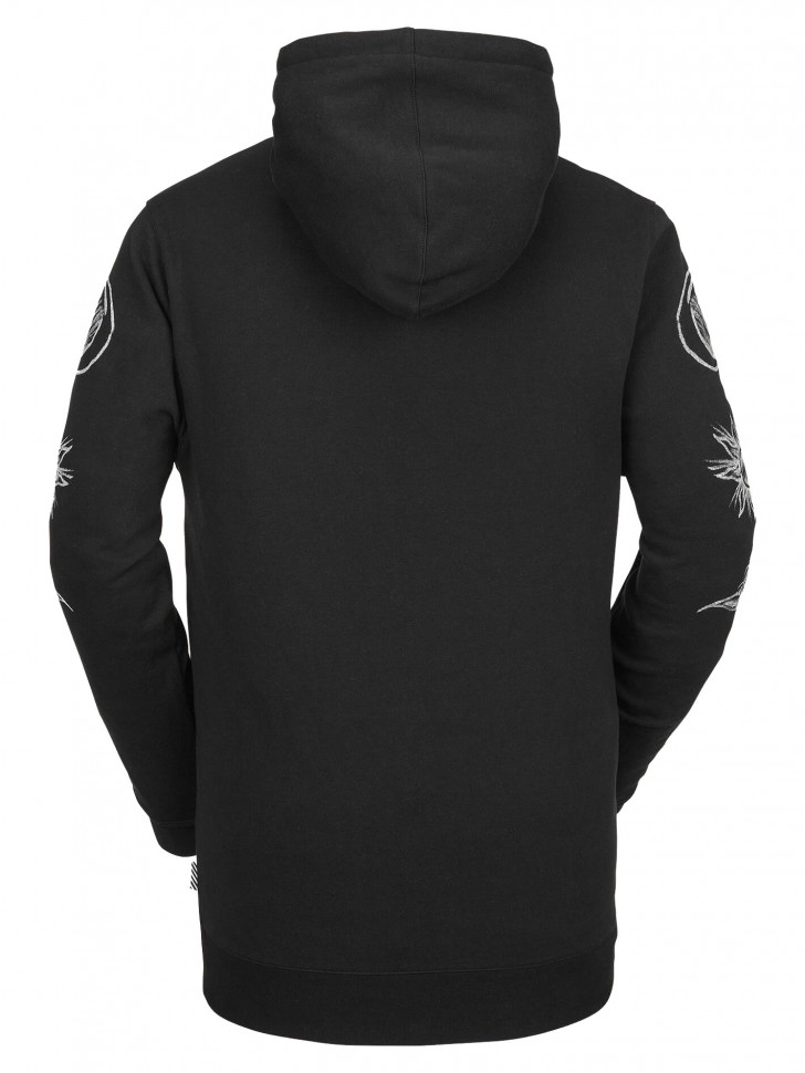 Худи для сноуборда с флисом VOLCOM Jamies Fleece Black фото 2