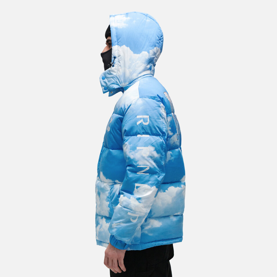 фото Куртка ripndip heaven and hell puffer jacket blue 2021