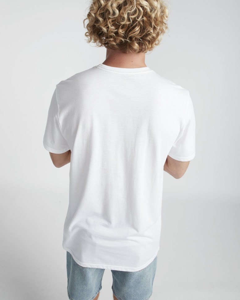 Футболка мужская BILLABONG Pumping Tee Ss White фото 2