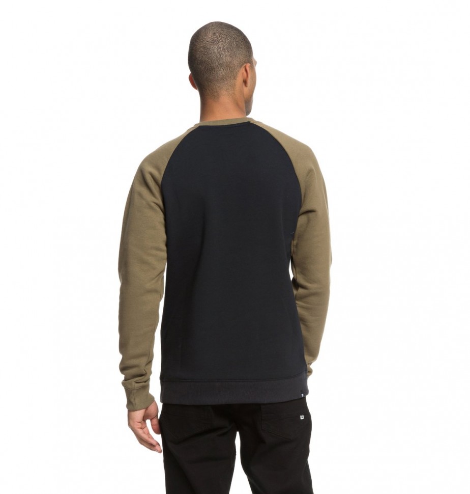 Джемпер DC SHOES Circle Star Cre M Burnt Olive/Black фото 5