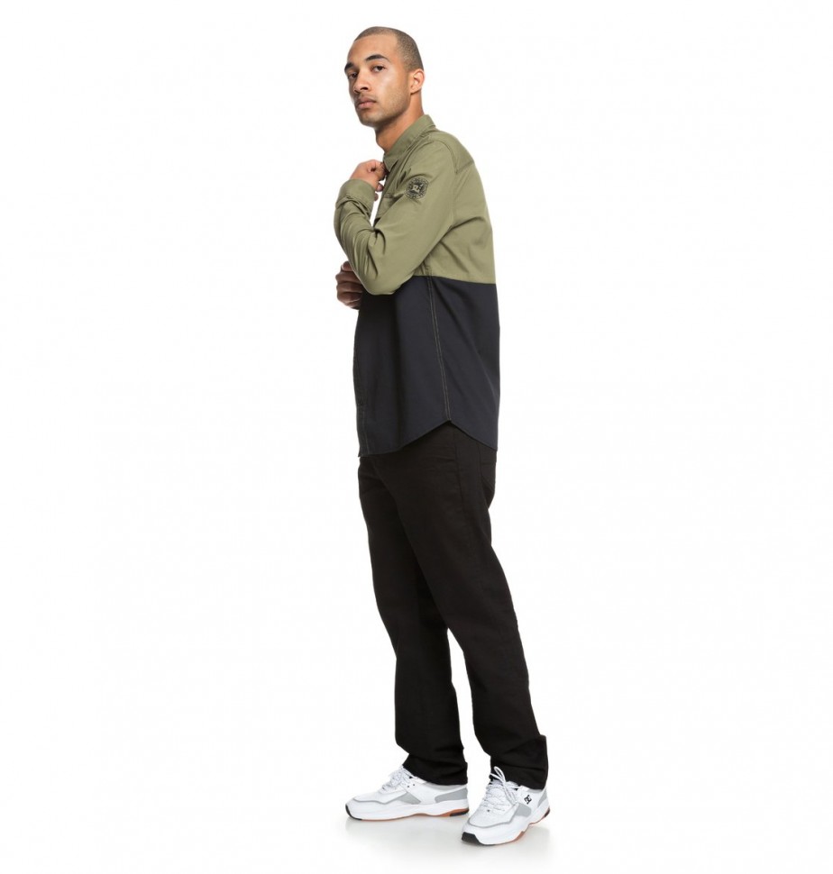 Сорочка DC SHOES Publicity Ls M Burnt Olive фото 4