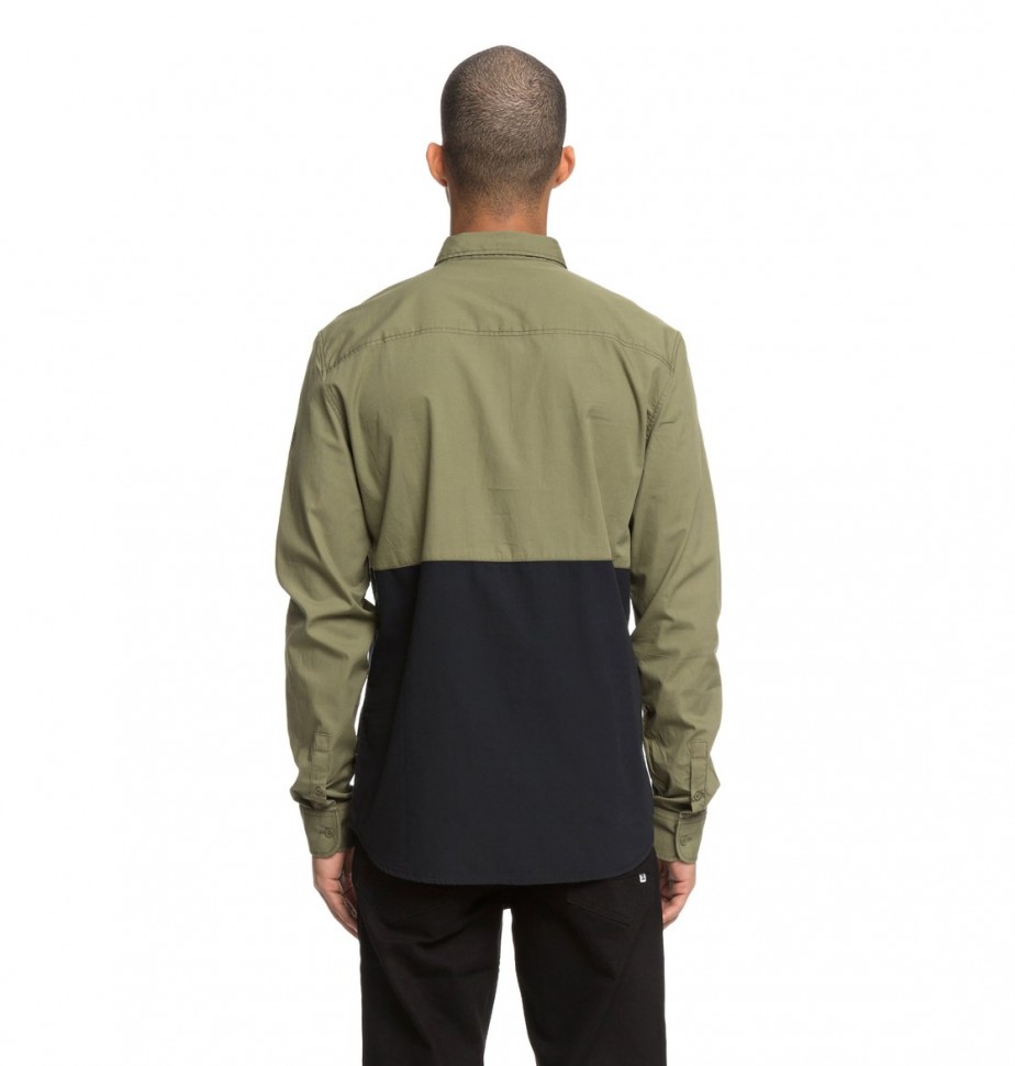 Сорочка DC SHOES Publicity Ls M Burnt Olive фото 5