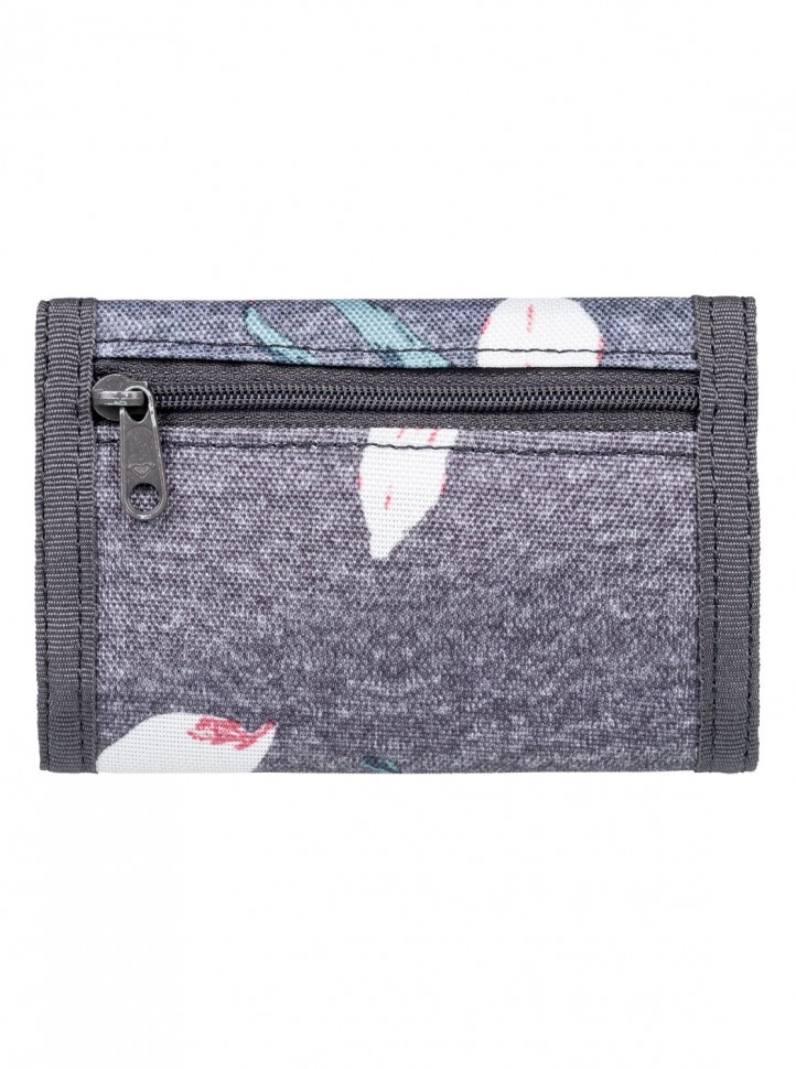 Кошелек ROXY Small Beach 2 J Charcoal Heather Flower Field фото 3