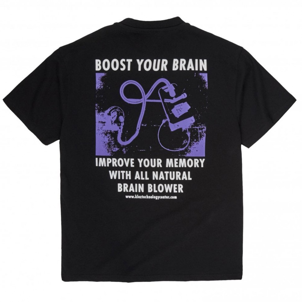 Футболка POLAR SKATE CO. Brain Blower Tee Black фото 2