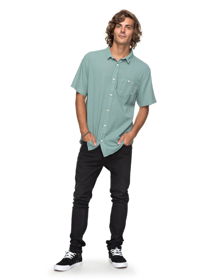 Рубашка мужская QUIKSILVER Newtimeboxss M Trellis фото 2