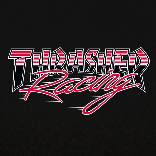 Лонгслив THRASHER Racing Black фото 5