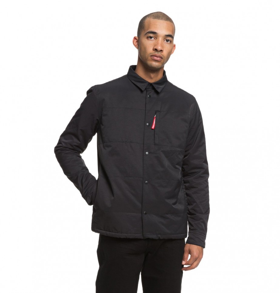 Сорочка DC SHOES Back It Ls M Black фото 2