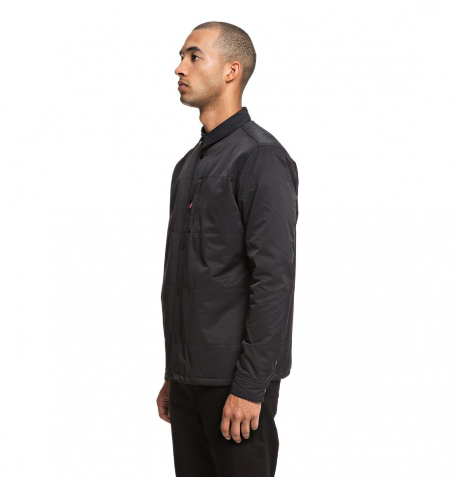 Сорочка DC SHOES Back It Ls M Black фото 3