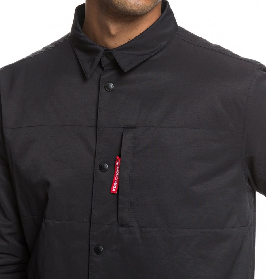 Сорочка DC SHOES Back It Ls M Black фото 4