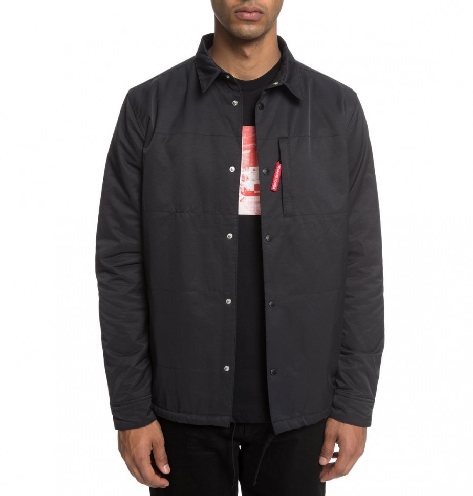 Сорочка DC SHOES Back It Ls M Black фото 7