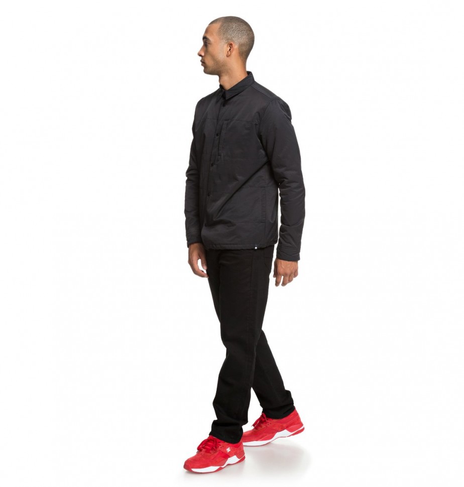 Сорочка DC SHOES Back It Ls M Black фото 8