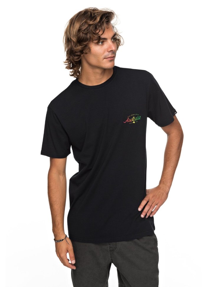 Футболка мужская QUIKSILVER Ssclaberaway M Black