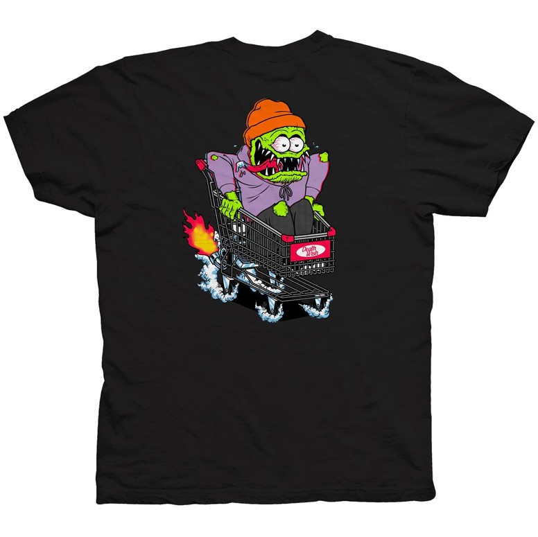 фото Футболка deathwish creeps dro tee blk 2022