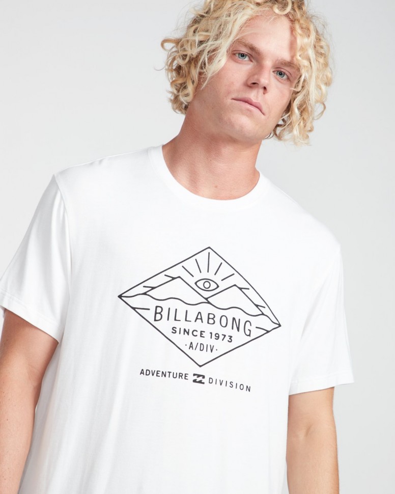 Футболка мужская BILLABONG Watcher Tee Ss White