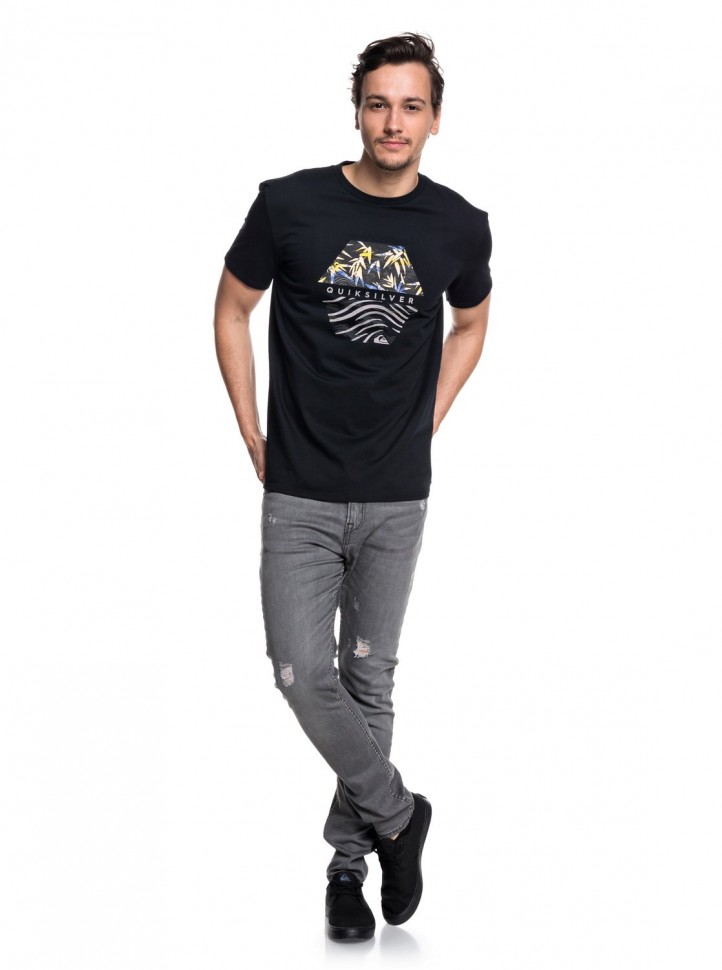 Футболка QUIKSILVER Bambobkftss M Black фото 2