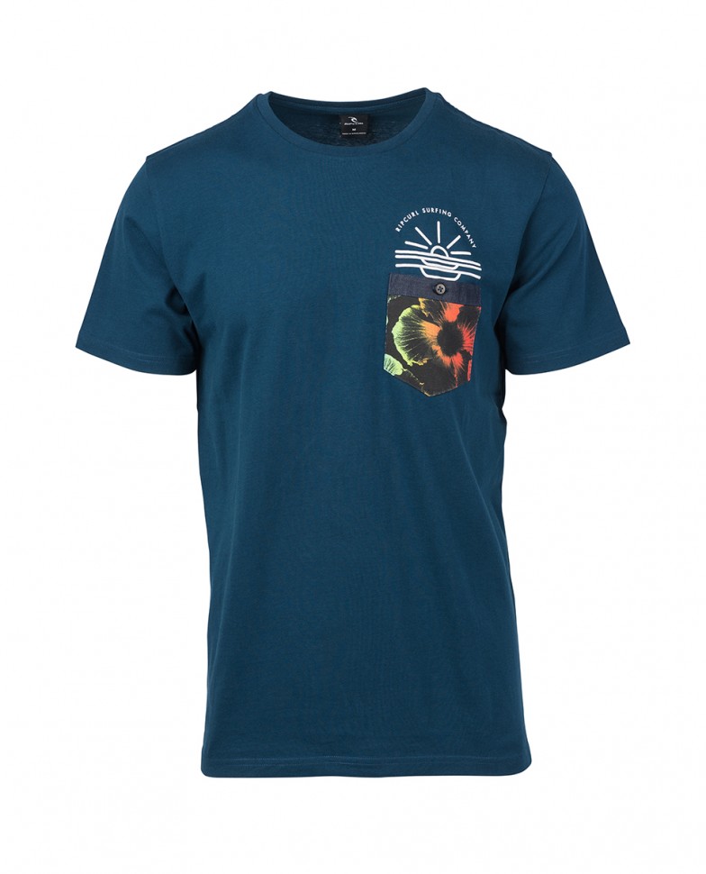 Футболка RIP CURL Till Dusk Ss Tee Navy