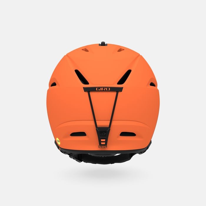 Шлем горнолыжный GIRO Union Mips Matte Deep Orange/Black 2020 фото 3