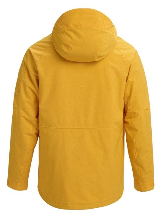 Куртка для сноуборда мужская BURTON Men's Hilltop Jacket Golden Rod фото 2