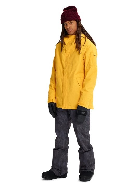 Куртка для сноуборда мужская BURTON Men's Hilltop Jacket Golden Rod фото 4