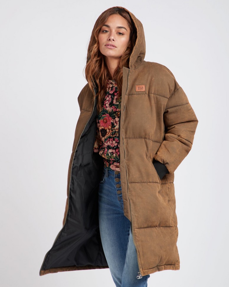 Парка oversize женская BILLABONG Under Spell Olive
