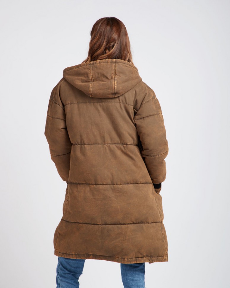 Парка oversize женская BILLABONG Under Spell Olive фото 2