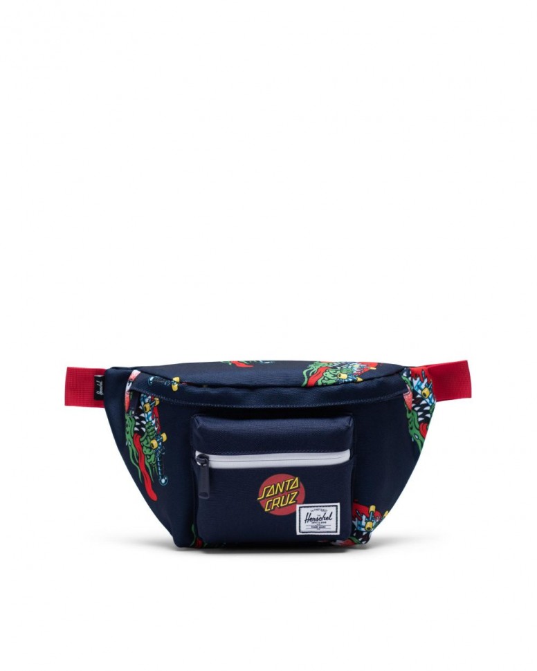 Сумка на пояс HERSCHEL Seventeen Slasher/Peacoat/True Red 2020 фото 2