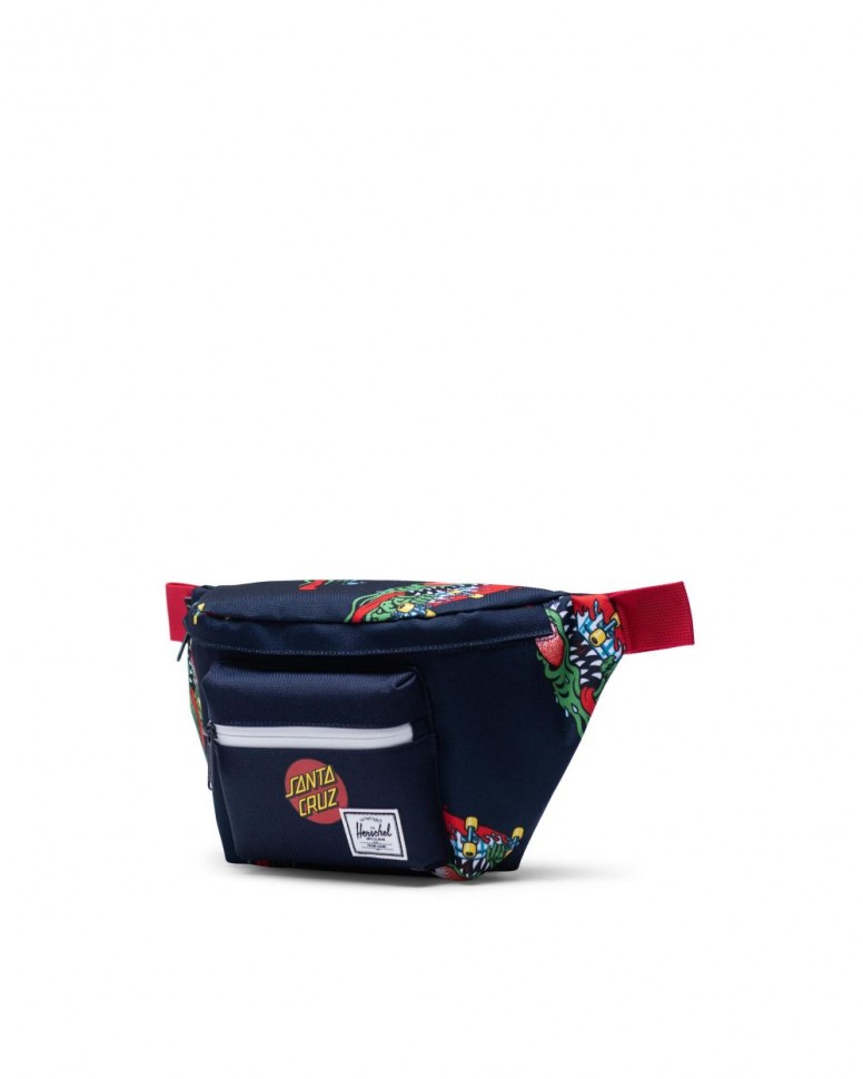 Сумка на пояс HERSCHEL Seventeen Slasher/Peacoat/True Red 2020