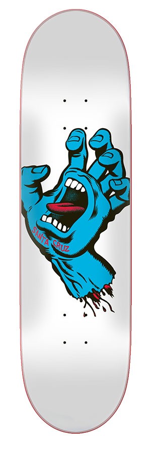 Дека для скейтборда Santa Cruz Screaming Hand Taper Tip 8.25"