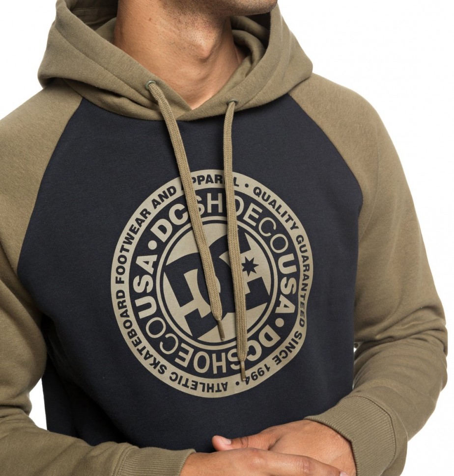 Джемпер DC SHOES Circle Star Ph M Burnt Olive/Black фото 3