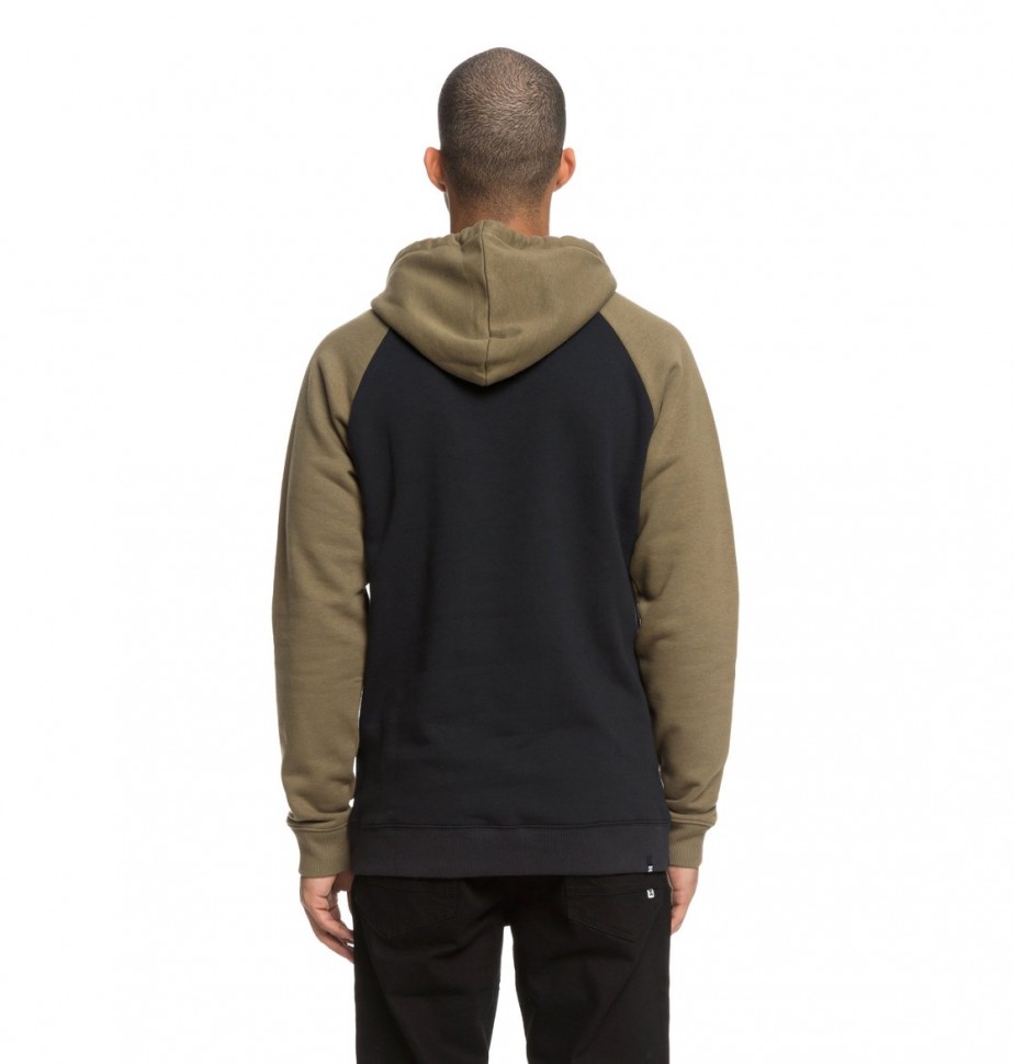 Джемпер DC SHOES Circle Star Ph M Burnt Olive/Black фото 5