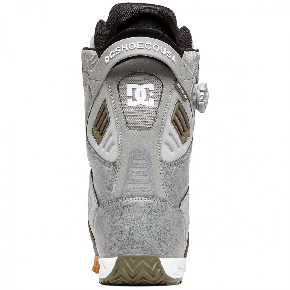 Ботинки для сноуборда мужские DC SHOES Judge Grey 2020 фото 4