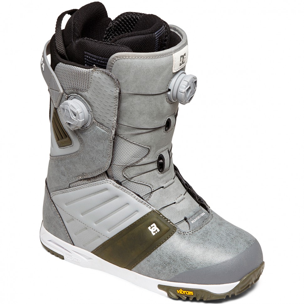 Ботинки для сноуборда мужские DC SHOES Judge Grey 2020 фото 2