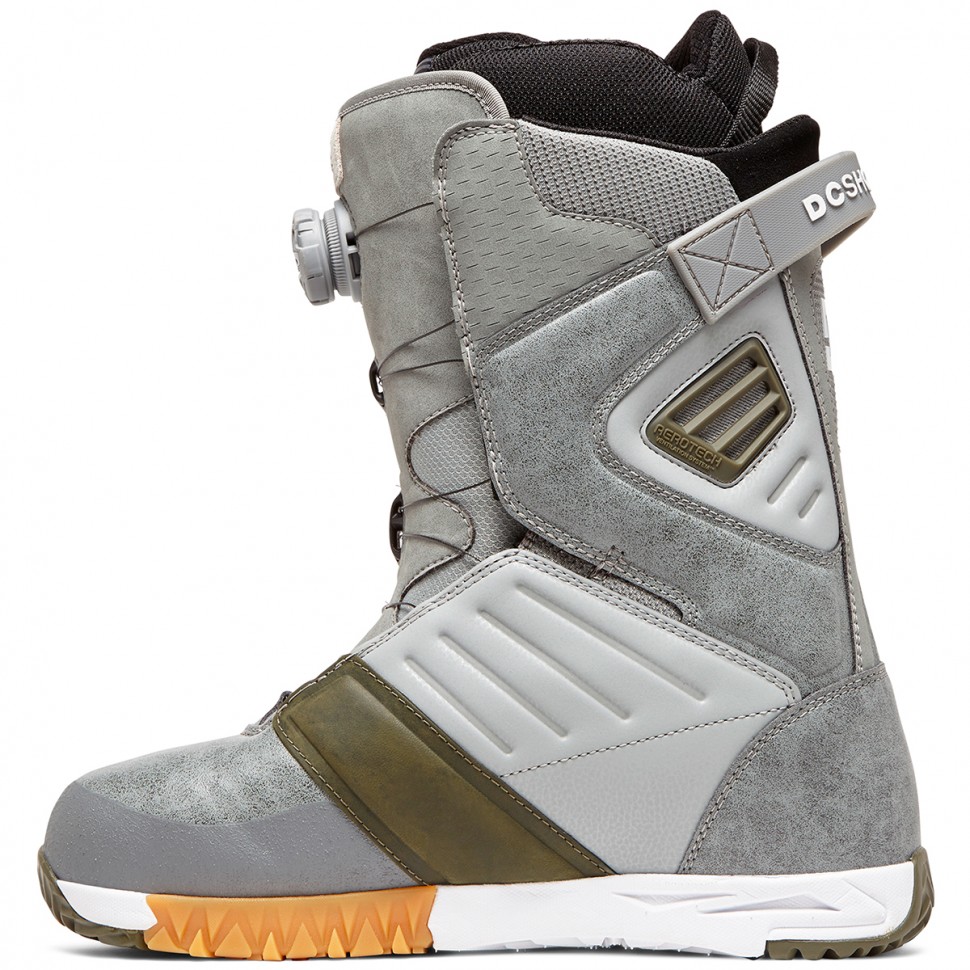 Ботинки для сноуборда мужские DC SHOES Judge Grey 2020 фото 3