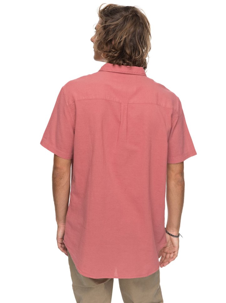 Рубашка мужская QUIKSILVER Newtimeboxss M Mineral Red фото 3