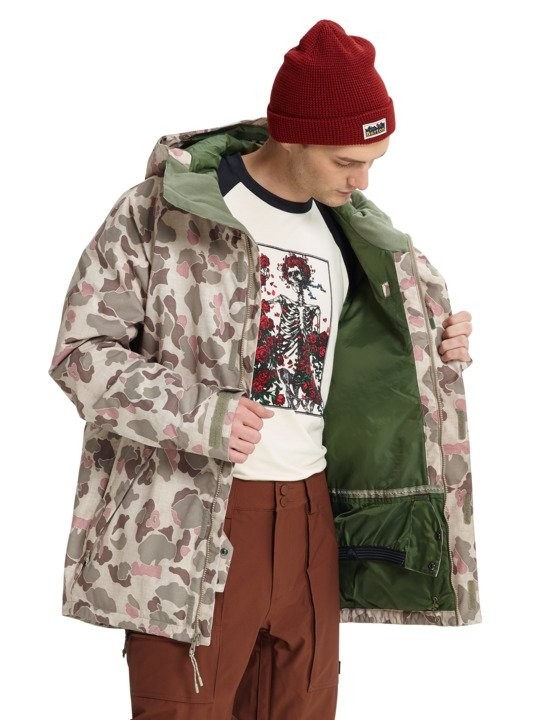 Куртка для сноуборда мужская BURTON Men's Hilltop Jacket Desert Duck фото 3
