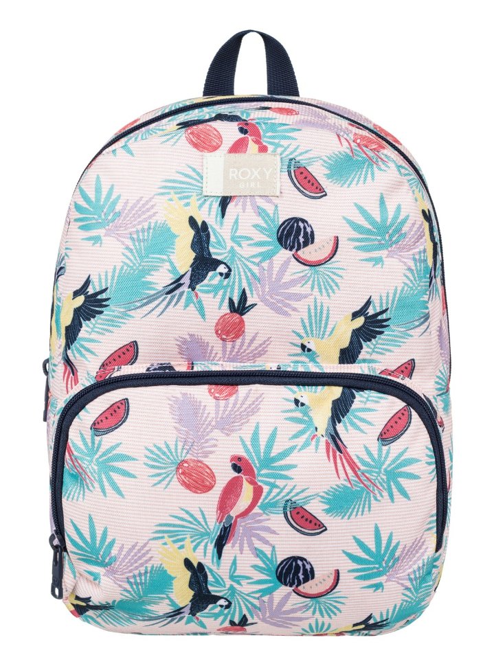 Рюкзак для девочек ROXY All The Colors K Tropical Peach Parrots Island