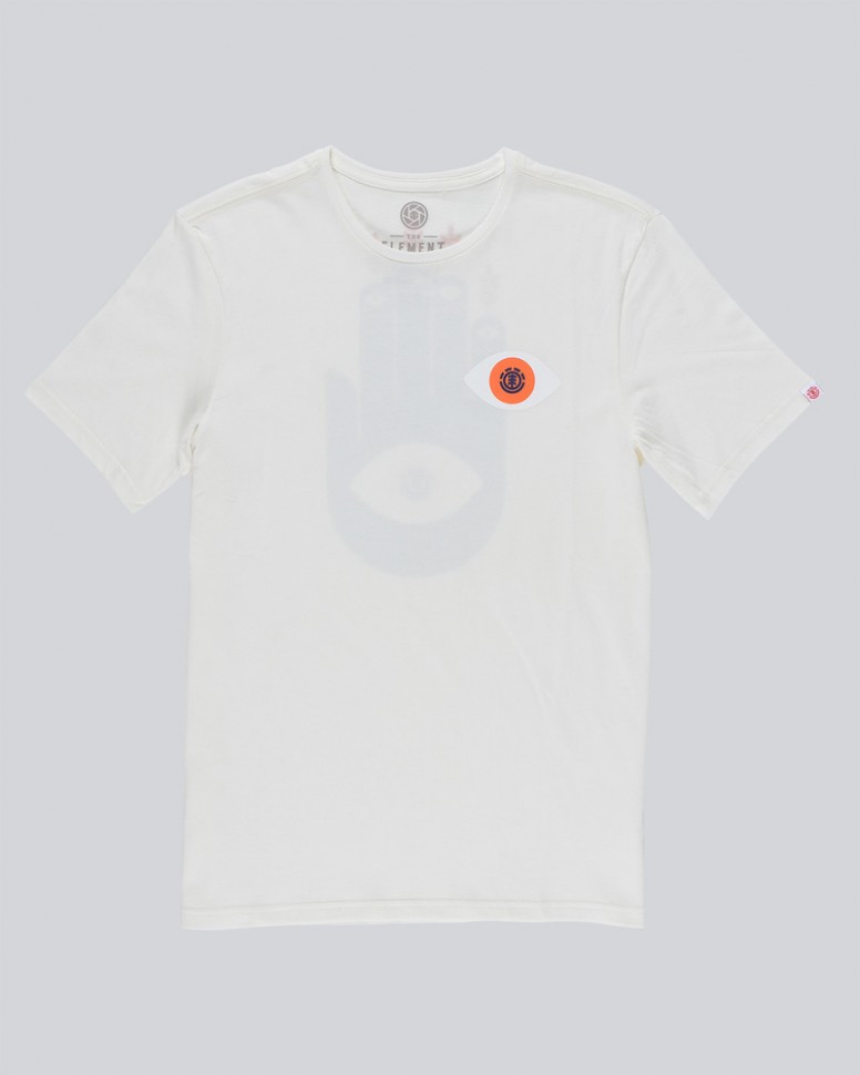 Футболка мужская ELEMENT Palm Ss Bone White