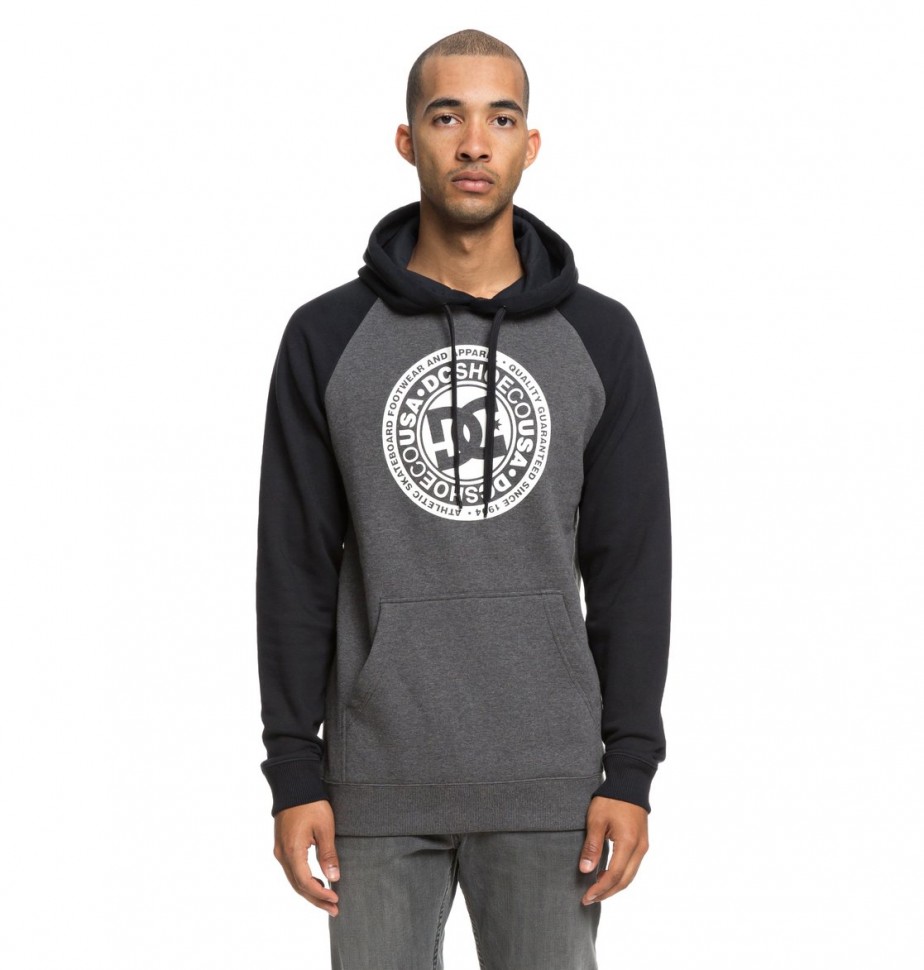 Джемпер DC SHOES Circle Star Ph M Black/ Charcoal Heather
