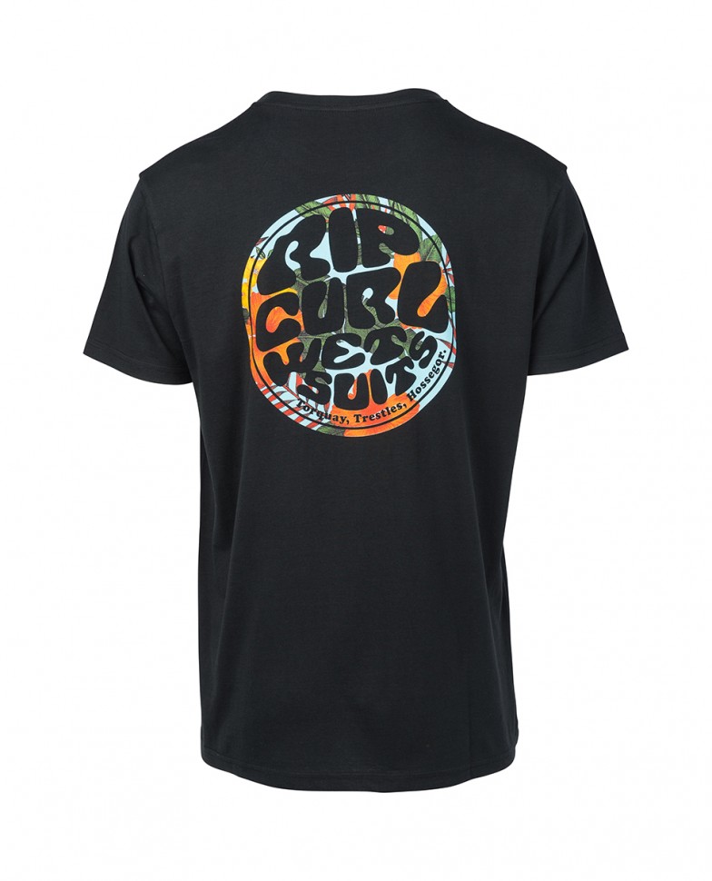 Футболка RIP CURL Rider'S Ss Tee Black фото 2