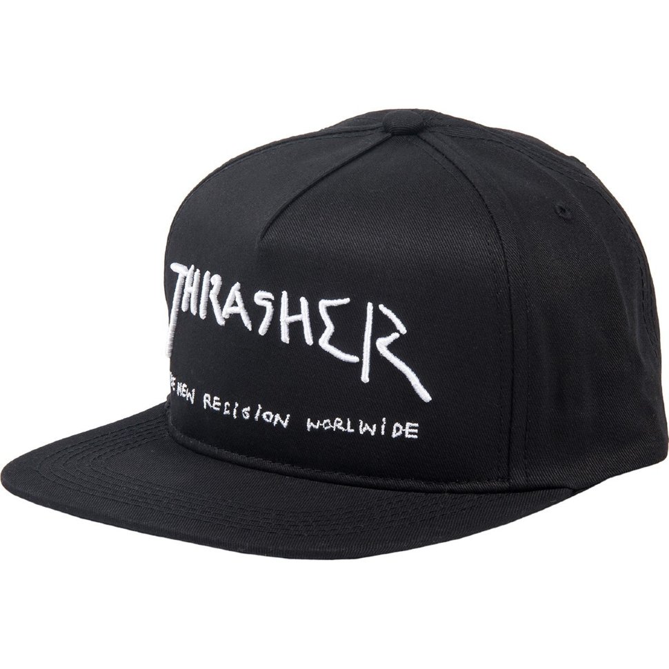 фото Бейсболка thrasher new religion black