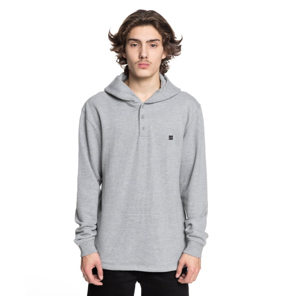 Джемпер мужской DC SHOES Rentnor Ph M Grey Heather