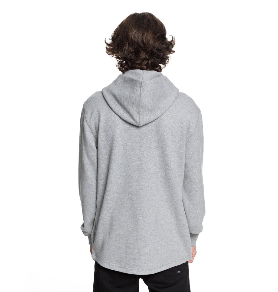 Джемпер мужской DC SHOES Rentnor Ph M Grey Heather фото 4