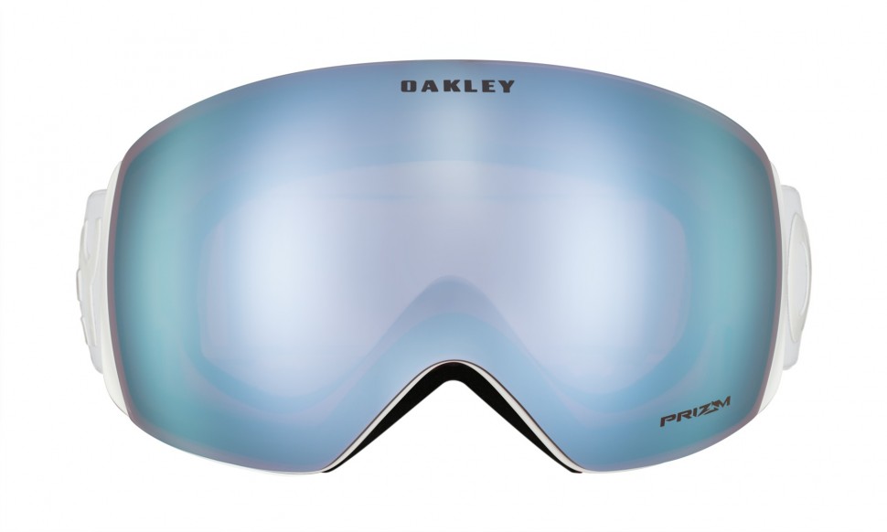 фото Маска горнолыжная oakley flight deck factory pilot whiteout/prizm sapphire