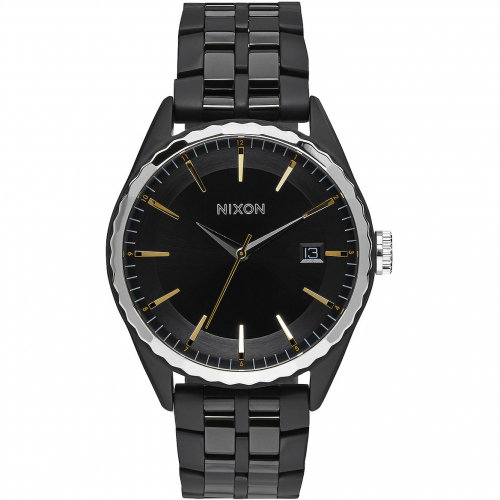 Часы NIXON Minx A/S All Black/Gold/Silver