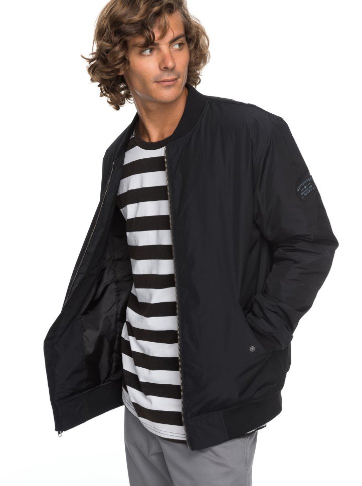 Куртка мужская QUIKSILVER Charveen M Black