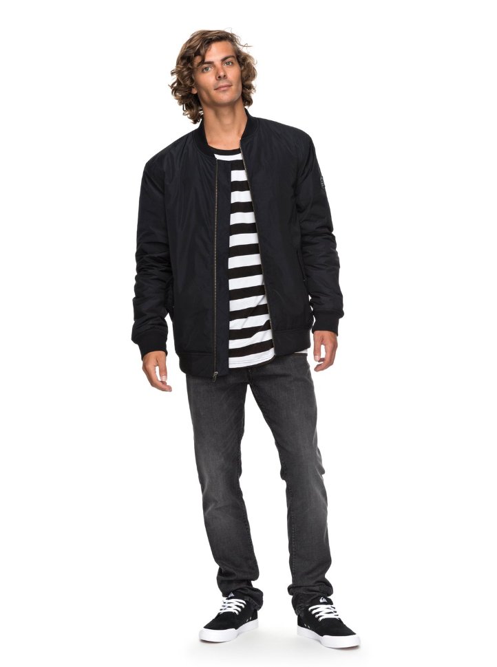 Куртка мужская QUIKSILVER Charveen M Black фото 4