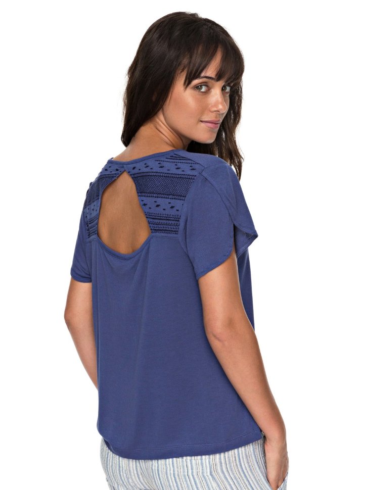 Блузка женская ROXY Allaboutsun J Deep Cobalt фото 3