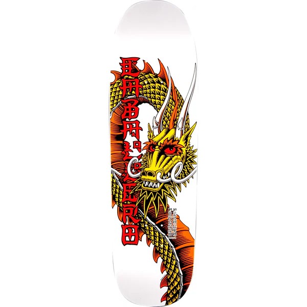 фото Дека для скейтборда powell peralta cab ban this white 8.25 дюйм 2023