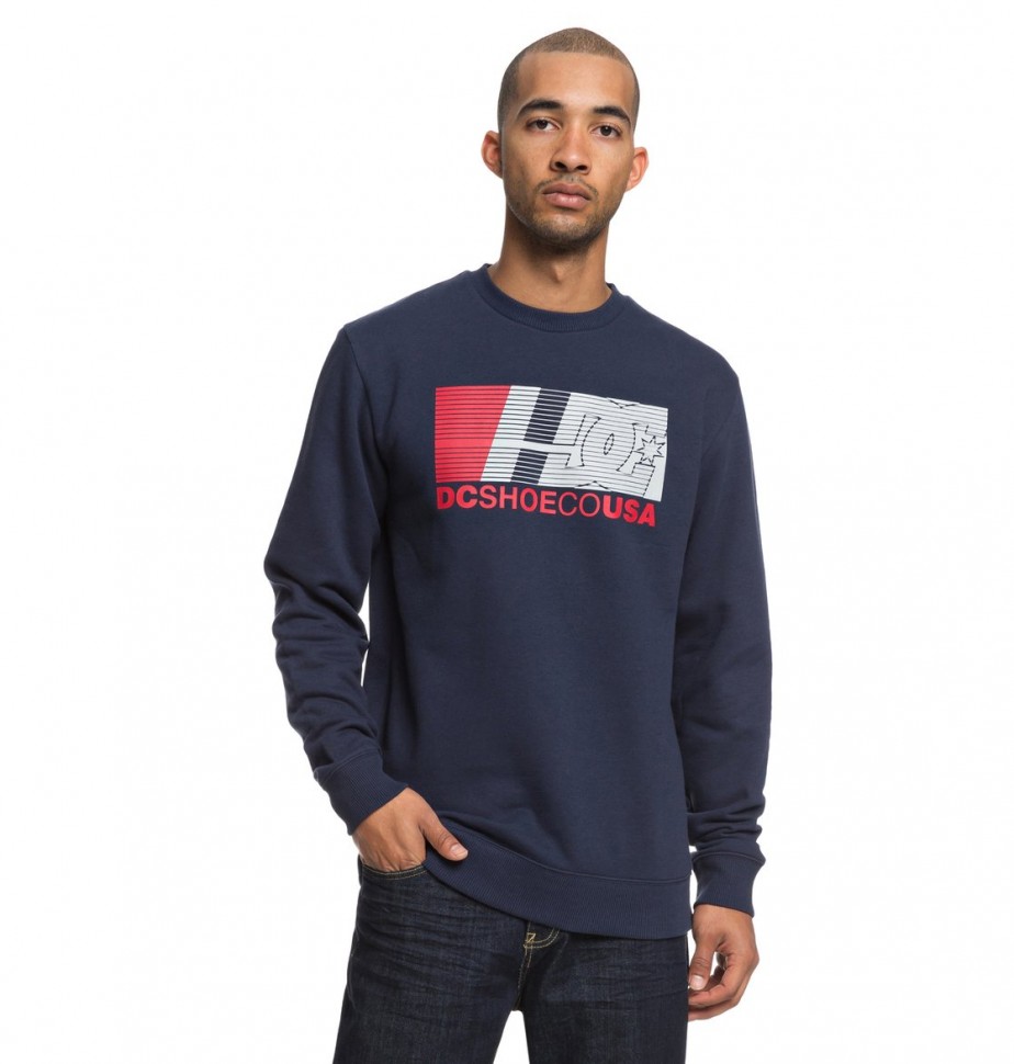 Джемпер DC SHOES High Value Crew M Black Iris